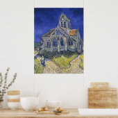 Poster Église d'Auvers (Cuisine)