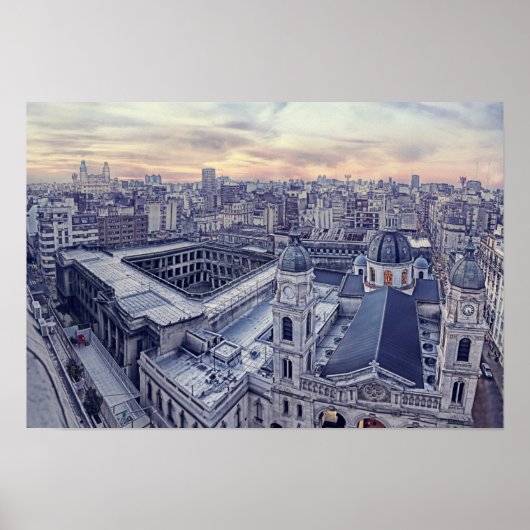 Poster Église de Balvaneta (Devant)