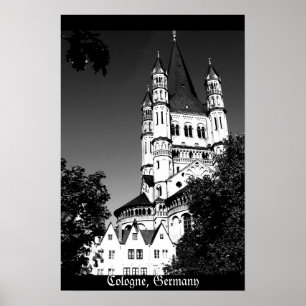 Poster Église de Cologne