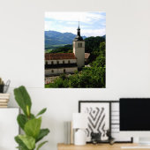 Poster Église de Gruyeres (Bureau à domicile)