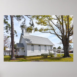 Poster Église de la mission catholique de St. Joseph, Por