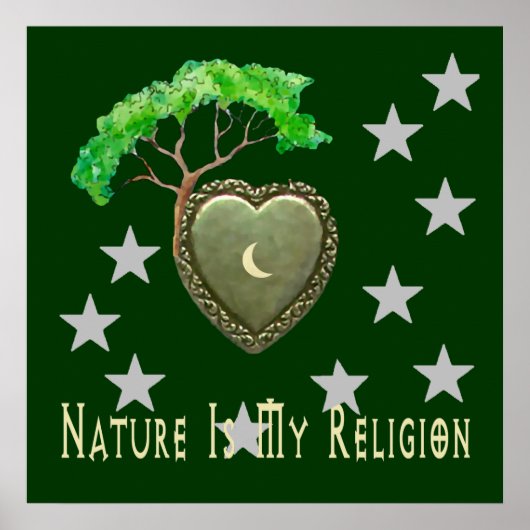 Poster Église de la nature (Devant)