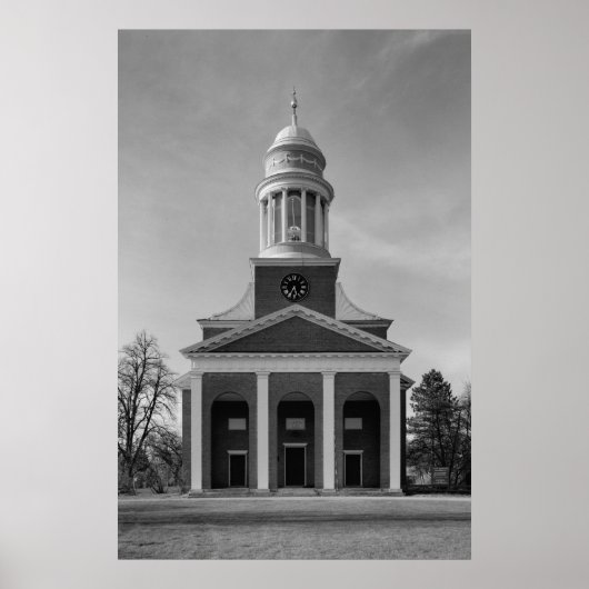 Poster Église de la première paroisse (Devant)
