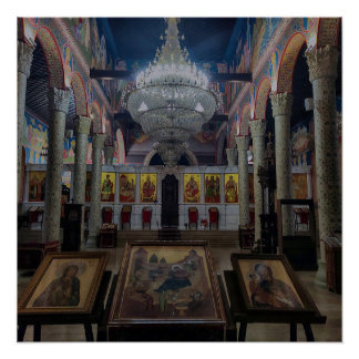 Poster Église de la Sainte-Mère-de-Dieu de Skopje