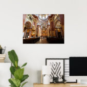 Poster Église de l'abbaye de Melk, basse Autriche (Bureau à domicile)