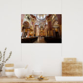 Poster Église de l'abbaye de Melk, basse Autriche (Cuisine)