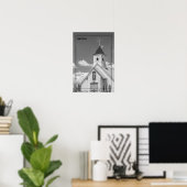 Poster Église de l'Arizona (Bureau à domicile)