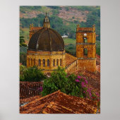 Poster Église de l'Immaculée Conception encadrée (Devant)