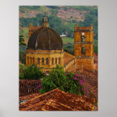 Poster Église de l'Immaculée Conception encadrée (Devant)