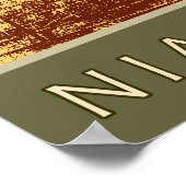 Poster Église de NIata (Coin)