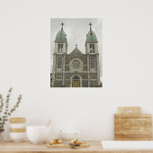 Poster Église de pierre (Cuisine)