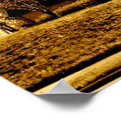 Poster Église De Sepiatone (Coin)