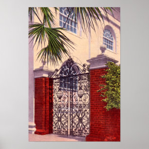 Poster Église de St Michaels de porte de Charleston la