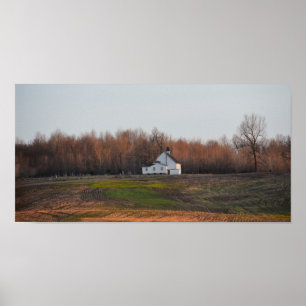 Poster Église du Kentucky au début de la matinée