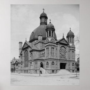 Poster Église du Sacré-Coeur