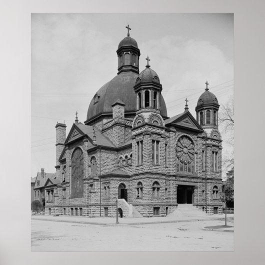 Poster Église du Sacré-Coeur (Devant)