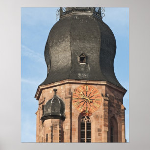Poster Église du Saint-Esprit dans la vieille ville de He