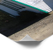 Poster Église du Yukon à Carcross, Canada (Coin)