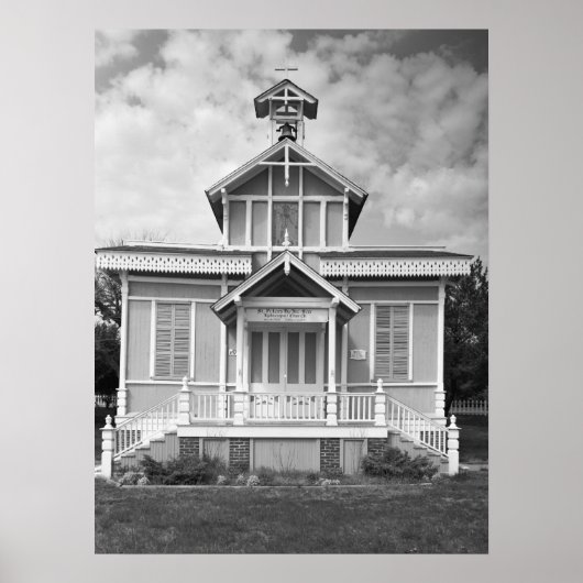 Poster Église épiscopale Saint-Pierre-de-la-Mer (Devant)