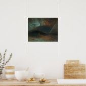 Poster Église Frederic Edwin - Aurora Borealis (Cuisine)