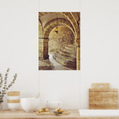 Poster Église gothique médiévale (Cuisine)