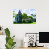 Poster Église Hanalei (Bureau à domicile)
