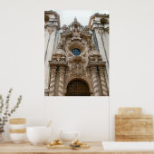 Poster église historique de san diego (Cuisine)