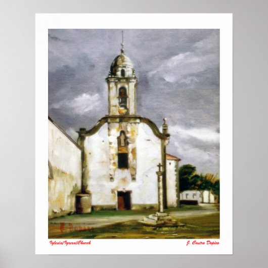 Poster Église/Igrexa/Church (Devant)