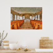 Poster Église - Intérieur d'une église (Cuisine)