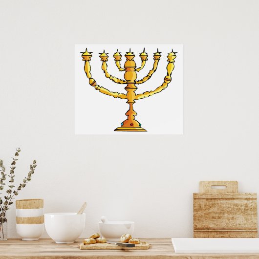 Poster Église Menorah (Cuisine)