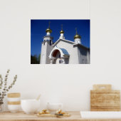 Poster Église orthodoxe russe (Cuisine)