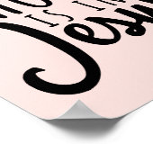 Poster Église Pépinière Mur Art Christian Nursery (Coin)