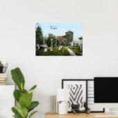 Poster Église près de Monmouth (1900) (Bureau à domicile)