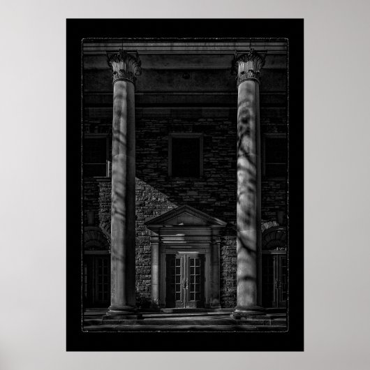 Poster Église presbytérienne de Calvin no 1 avec frontièr (Devant)