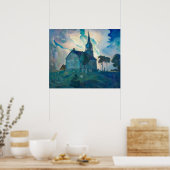 Poster Église Ridge par Newell Convers Wyeth (Cuisine)