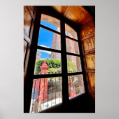 Poster Église Rustique De La Vieille Ville Du Mexique Du  (Devant)