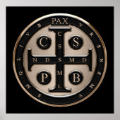 Poster Église Saint-Benedict (Devant)