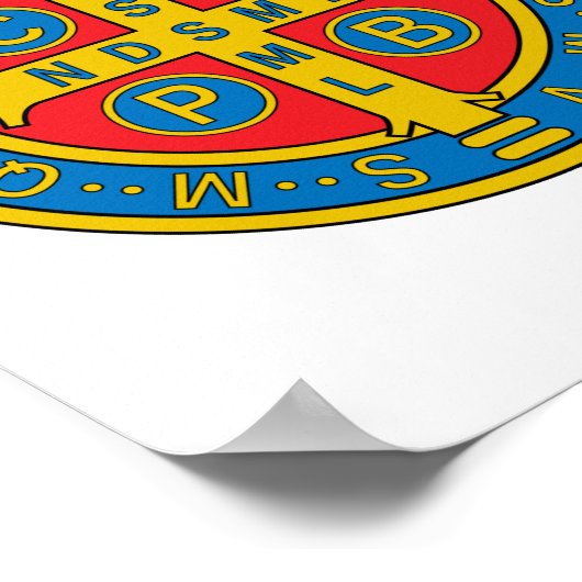 Poster Église Saint-Benedict (Coin)