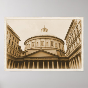 Poster Eglise Saint Charles Borromeo - Milano, Italia
