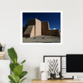 Poster Église Saint François d'Assise (Bureau à domicile)