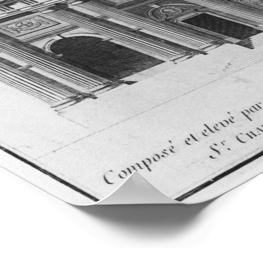 Poster Église Saint-Sulpice (Coin)