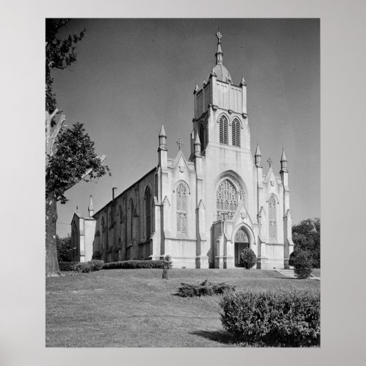 Poster Église Saint-Vincent (Devant)