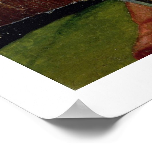 Poster Église Sainte-Catherine d'Alexandrie (oil on panel (Coin)