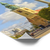 Poster Eglise Sainte Marie, Berlin, Allemagne, Fernsehtur (Coin)