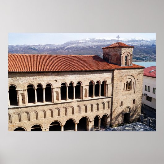 Poster Église Sainte-Sophie d'Ohrid (Devant)