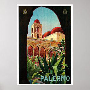 Poster Eglise San Cataldo PALERMO SICILY Italie ENIT