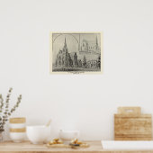 Poster Eglise St Francis, Naugatuck (Cuisine)