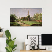 Poster Église Stoke Poges (Bureau à domicile)