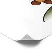 Poster Église Sunny Avec Fleurs Rustique Charme De Pays (Coin)