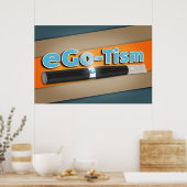 Poster eGo-Tism (Cuisine)